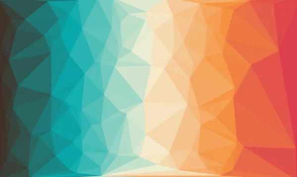 Fondo poligonal colorido abstracto — Stock Photo