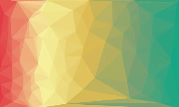 Kreativer prismatischer Hintergrund mit polygonalem Muster — Stockfoto