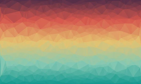 Kreativer prismatischer Hintergrund mit polygonalem Muster — Stockfoto