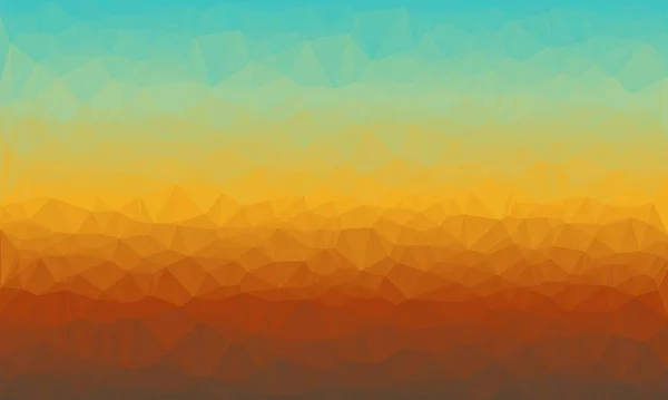 Creative prismatic background with polygonal pattern — Stock Photo