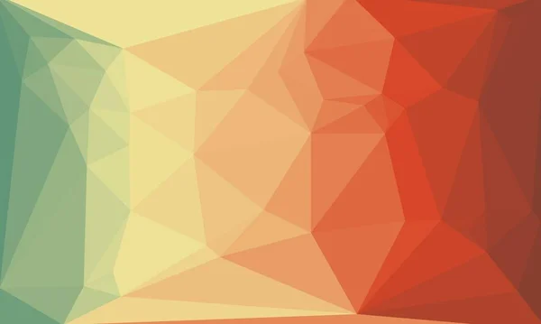 Kreativer prismatischer Hintergrund mit polygonalem Muster — Stockfoto