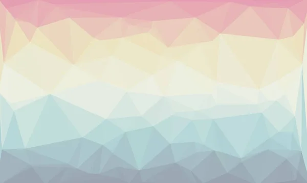 Creative prismatic background with polygonal pattern — Stock Photo