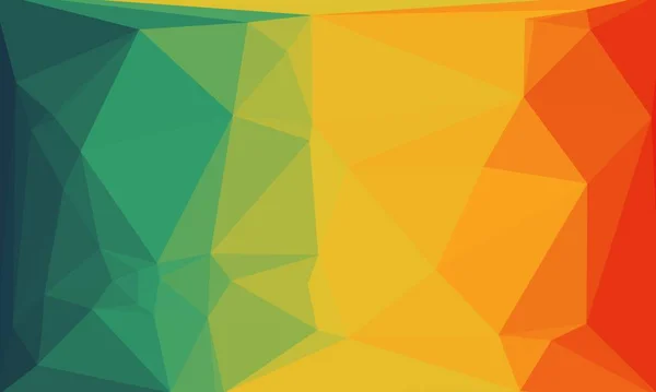 Abstrait fond polygonal coloré — Photo de stock
