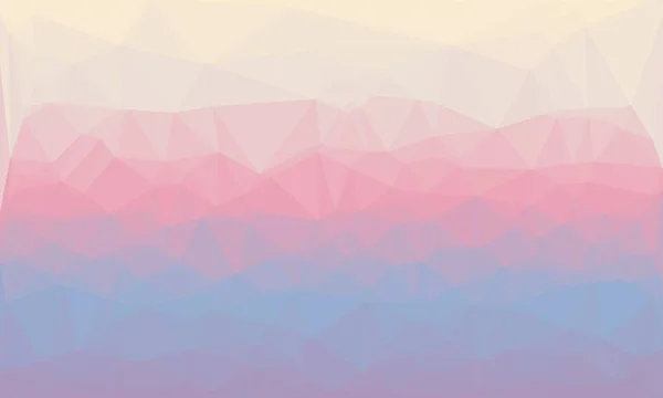 Fondo prismatico pastello con motivo poligonale — Foto stock