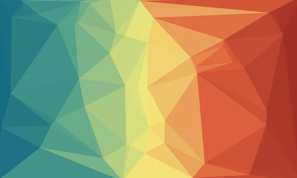 Minimal multicolored polygonal background — Stock Photo