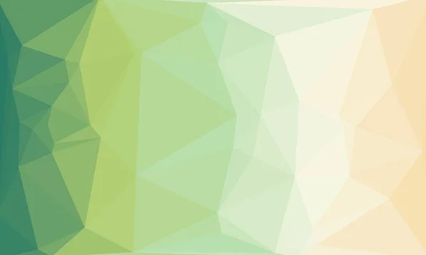 Sfumatura verde pastello e sfondo poligonale — Foto stock