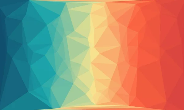 Creative prismatic background with polygonal pattern — Stock Photo