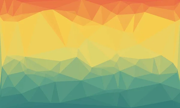 Creative prismatic background with polygonal pattern — Stock Photo