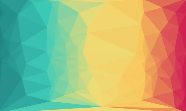 Abstrait fond polygonal coloré — Photo de stock