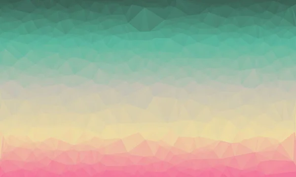 Creative prismatic background with polygonal pattern — Stock Photo