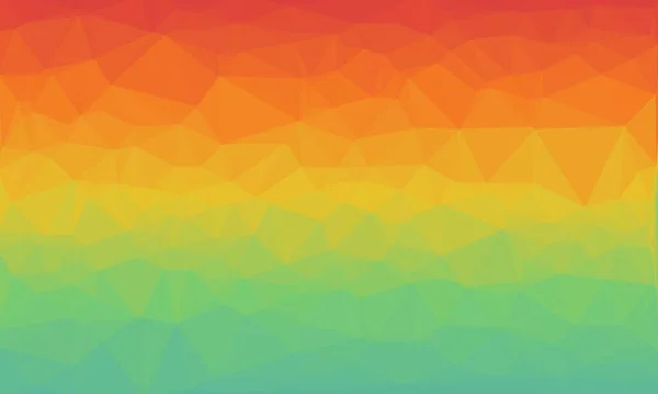 Sfondo astratto multicolore con motivo poli — Stock Photo