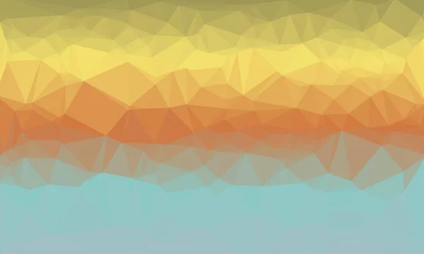 Kreativer prismatischer Hintergrund mit polygonalem Muster — Stock Photo