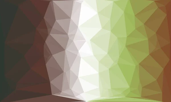 Creative prismatic background with polygonal pattern — Stock Photo