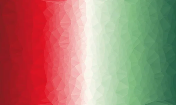 Sfondo prismatico creativo con motivo poligonale — Foto stock
