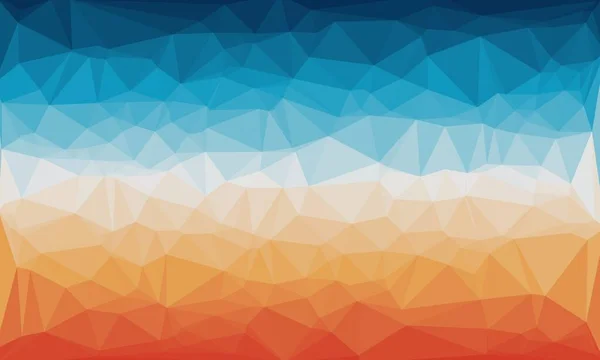 Minimal multicolored polygonal background — Stock Photo