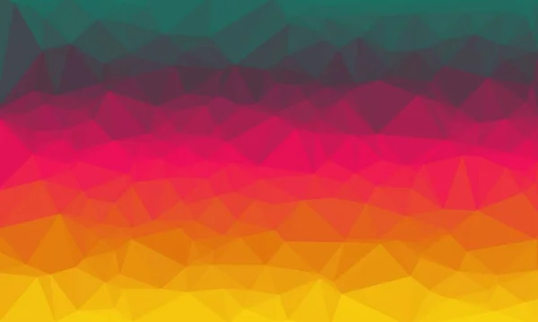 Creative prismatic background with polygonal pattern — Stock Photo