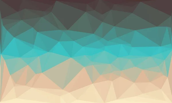 Fondo geométrico colorido con diseño de mosaico — Stock Photo