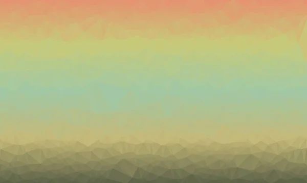 Abstrait fond polygonal coloré — Photo de stock