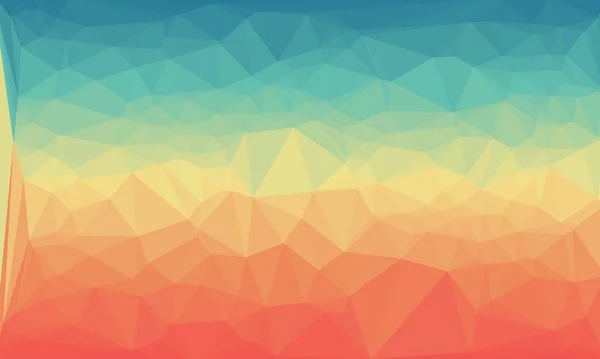 Minimal multicolored polygonal background — Stock Photo