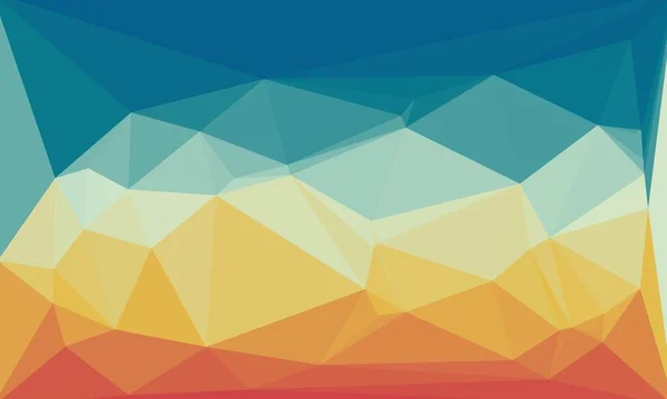 Abstract colorful polygonal background — Stock Photo