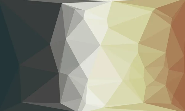 Kreativer prismatischer Hintergrund mit polygonalem Muster — Stockfoto