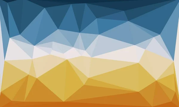 Fond prismatique créatif avec motif polygonal — Photo de stock