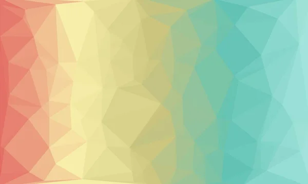 Minimal multicolored polygonal background — Stock Photo