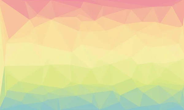 Creative prismatic background with polygonal pattern — Stock Photo