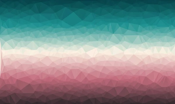 Fondo poligonal colorido abstracto — Stock Photo