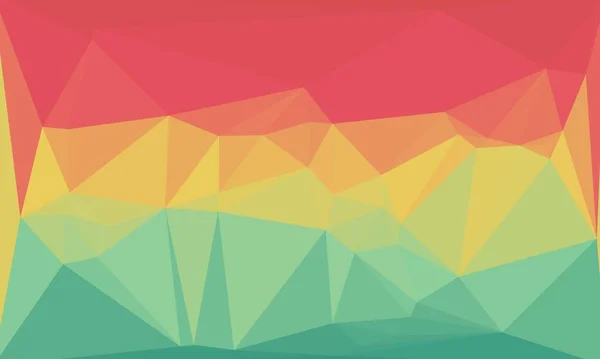 Minimal multicolored polygonal background — Stock Photo