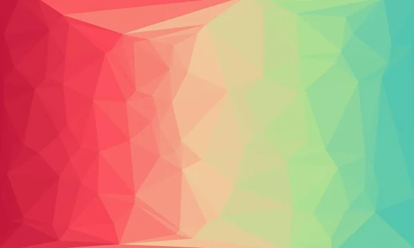 Creative prismatic background with polygonal pattern — Stock Photo