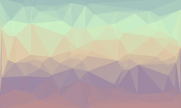 Kreativer prismatischer Hintergrund mit polygonalem Muster — Stockfoto