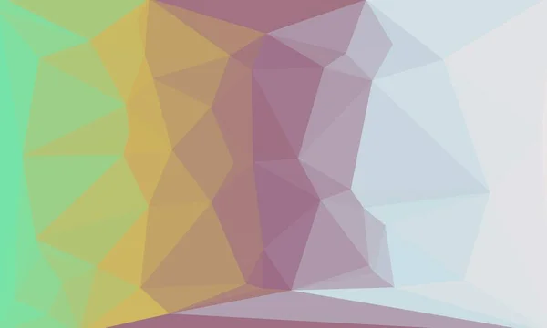 Fond prismatique créatif avec motif polygonal — Photo de stock