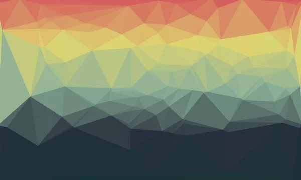Abstrait fond polygonal coloré — Photo de stock