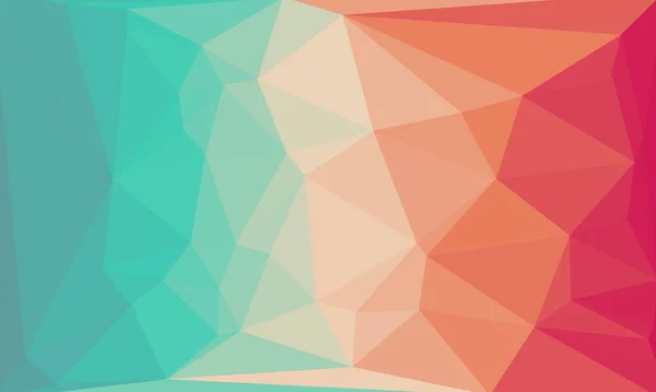 Pastel mixed colored geometric background with poly pattern — Stock Photo