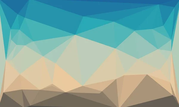 Minimal multicolored polygonal background — Stock Photo
