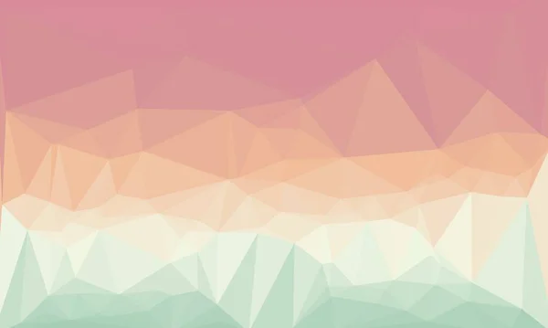 Kreativer prismatischer Hintergrund mit polygonalem Muster — Stockfoto