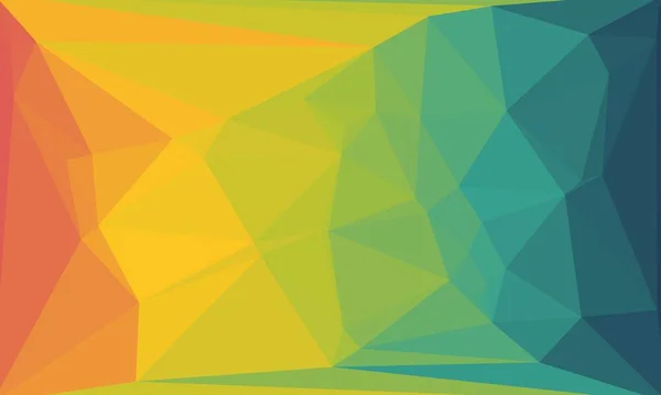 Fond prismatique créatif avec motif polygonal — Photo de stock