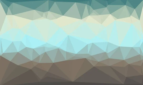 Kreativer prismatischer Hintergrund mit polygonalem Muster — Stockfoto