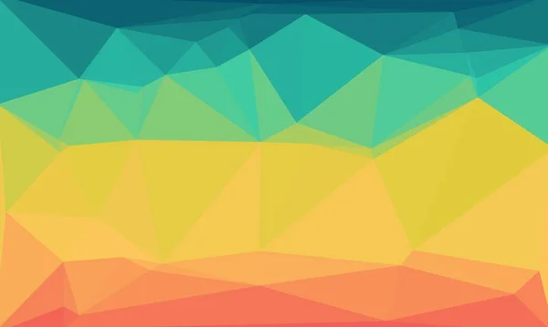 Minimal multicolored polygonal background — Stock Photo