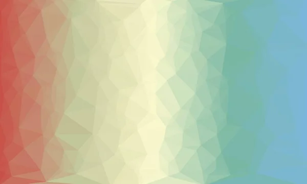 Creative prismatic background with polygonal pattern — Stock Photo