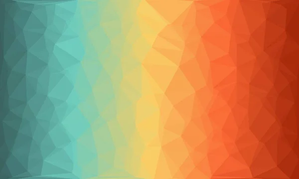 Creative prismatic background with polygonal pattern — Stock Photo