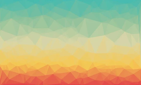 Sfondo poligonale multicolore minimo — Foto stock