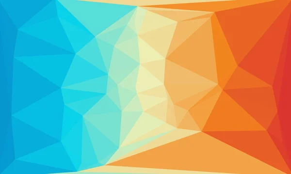 Abstrait fond polygonal coloré — Photo de stock