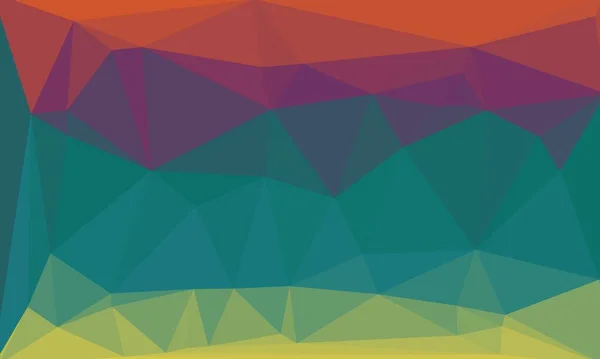 Fond prismatique créatif avec motif polygonal — Photo de stock