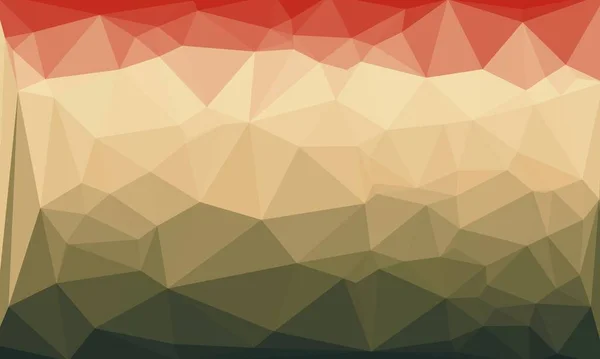 Creative prismatic background with polygonal pattern — Stock Photo