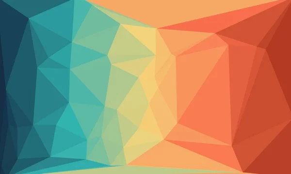 Fond polygonal multicolore minimal — Photo de stock