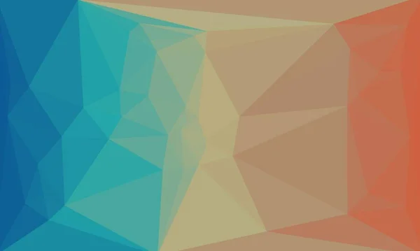 Kreativer prismatischer Hintergrund mit polygonalem Muster — Stockfoto