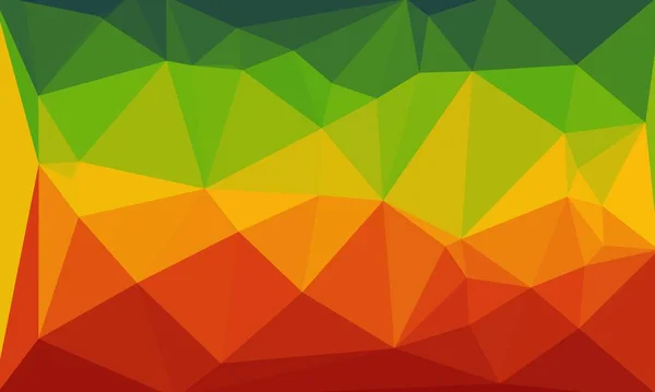 Fundo prismático criativo com padrão poligonal — Stock Photo