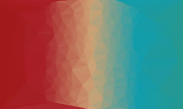 Sfondo astratto multicolore con motivo poli — Foto stock